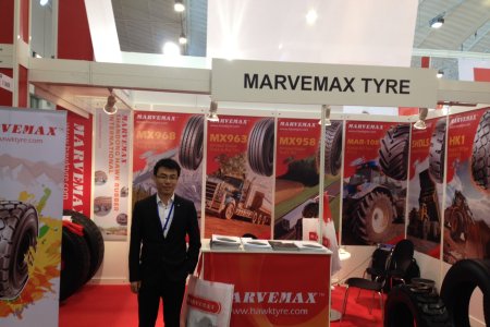 MARVEMAX tires were unveiled at the 2015 Essen Tire Show in Germany.